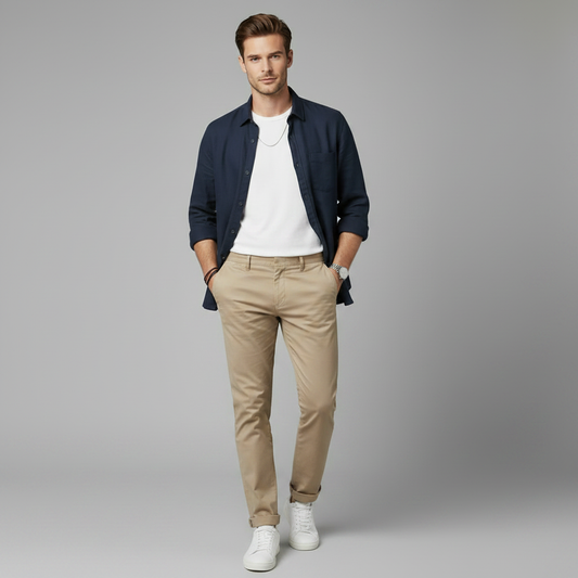 Albert Slim Fit Chino Trousers | Men's Trousers