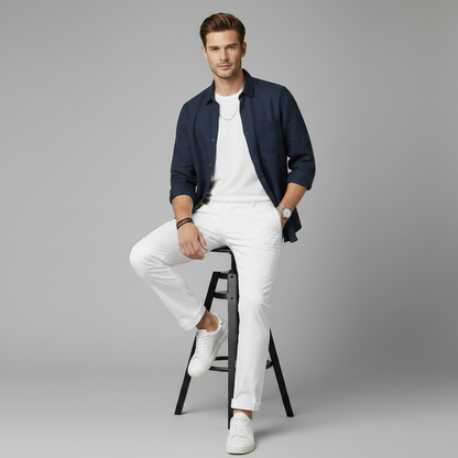 Albert Slim Fit Chino Trousers | Men's Trousers