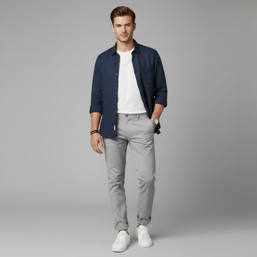 Albert Slim Fit Chino Trousers | Men's Trousers