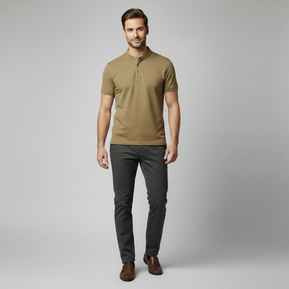 Men's Casual Polo Shirt | Classic Fit Cotton Polo