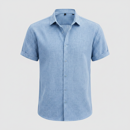 Men's Elegant Casual Shirt | Summer Blouse for Warm Weather