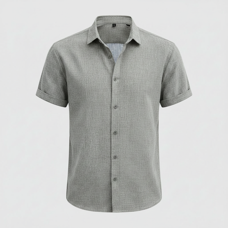 Men's Elegant Casual Shirt | Summer Blouse for Warm Weather