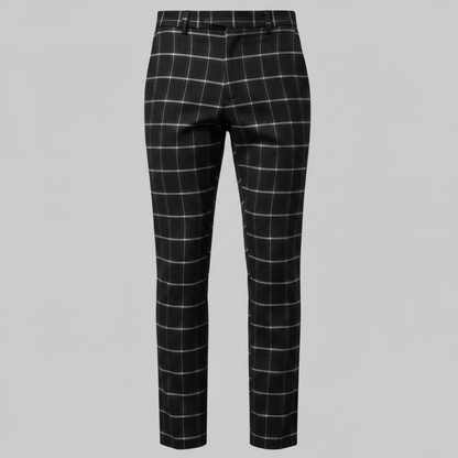 Sasha Checked Chino Pants | Men's Casual Pants