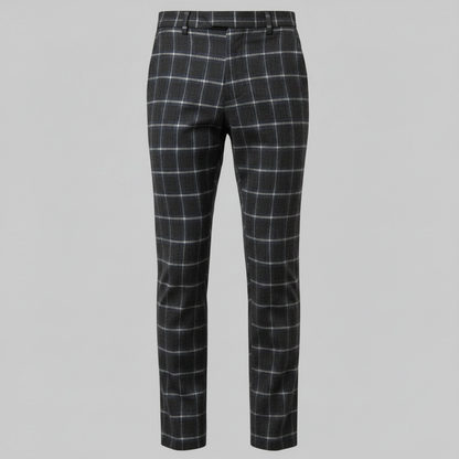 Sasha Checked Chino Pants | Men's Casual Pants