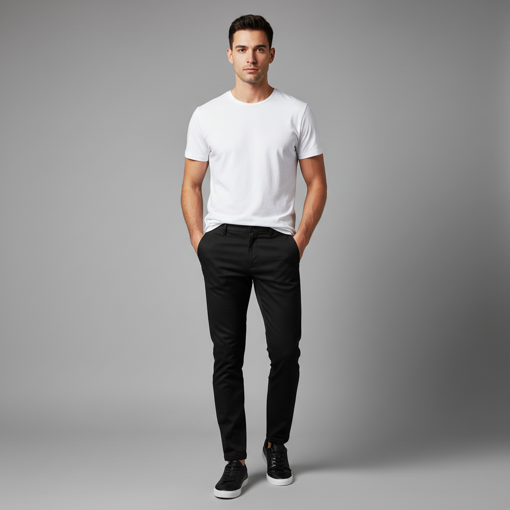 Saul | Men's Slim Fit Casual Trousers