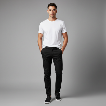 Saul | Men's Slim Fit Casual Trousers