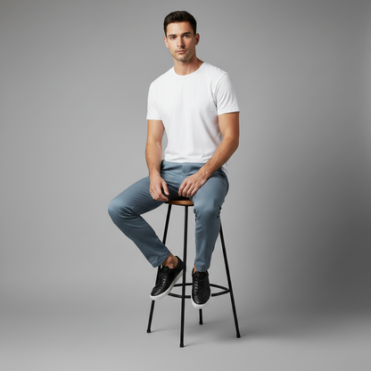 Saul | Men's Slim Fit Casual Trousers