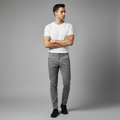 Saul | Men's Slim Fit Casual Trousers