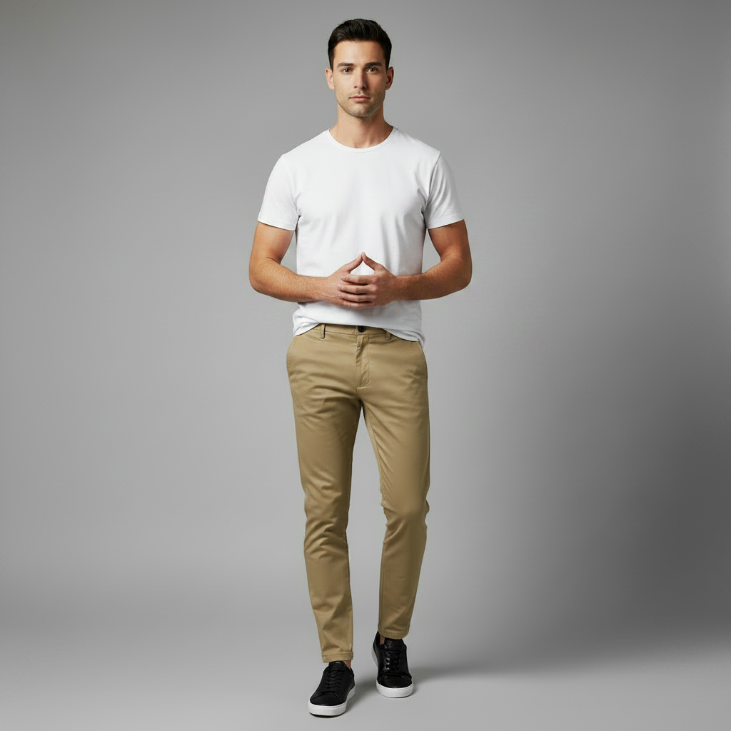 Saul | Men's Slim Fit Casual Trousers