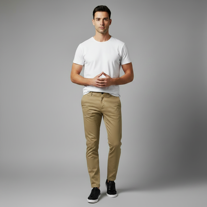 Saul | Men's Slim Fit Casual Trousers